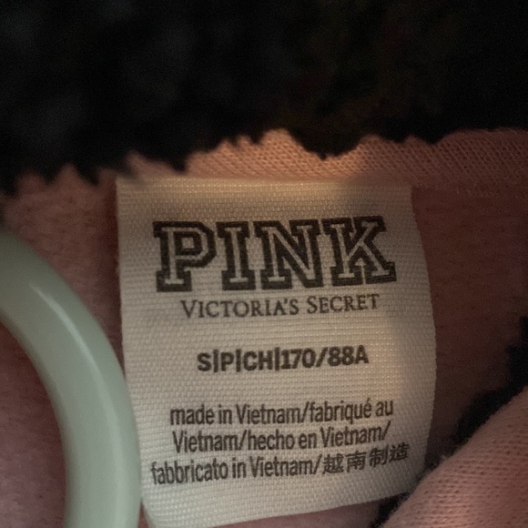 Pink small sweatshirt hoodie - Picture 3 of 4